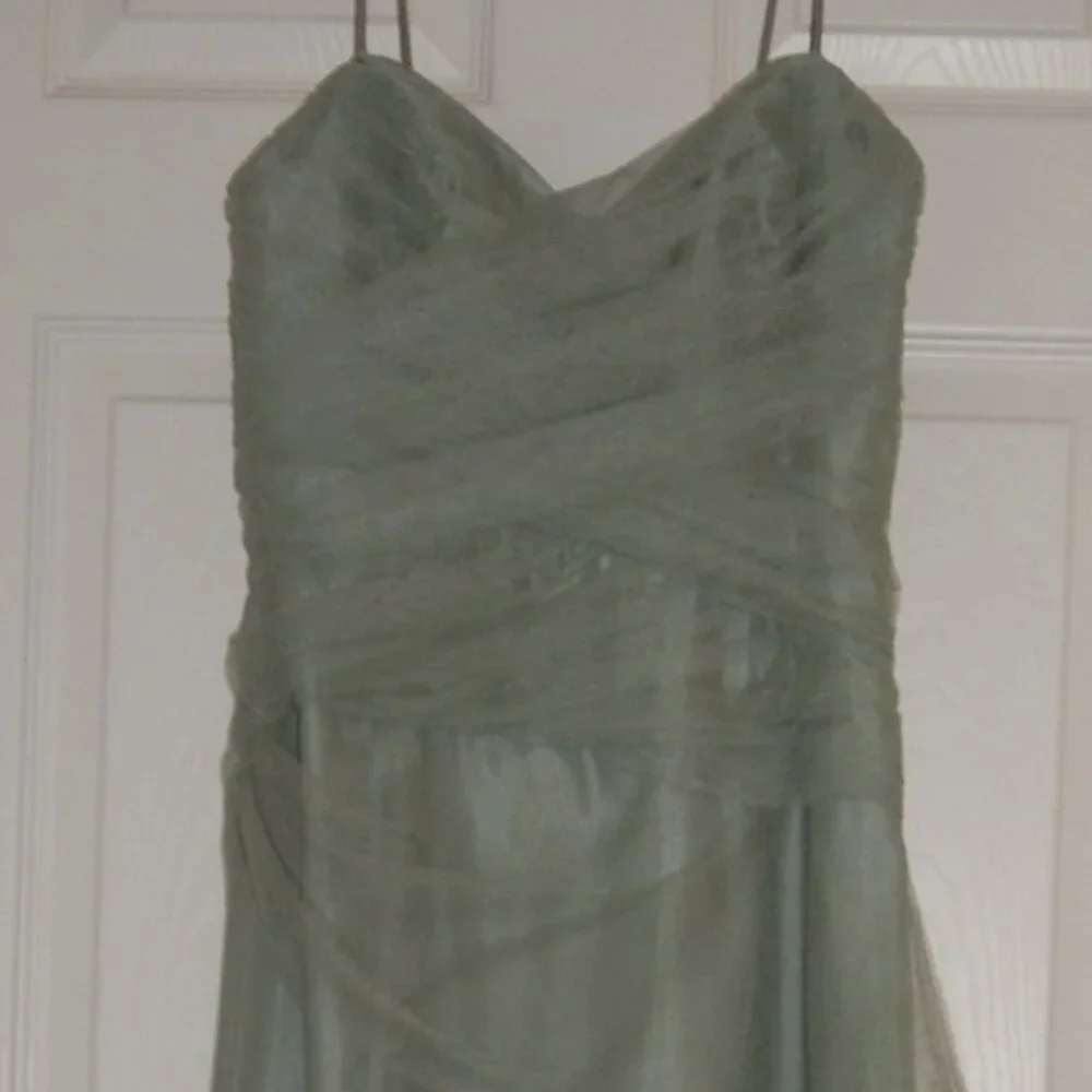 Vera Wang Dress, Women Size 2 Green - Picture 3 of 10